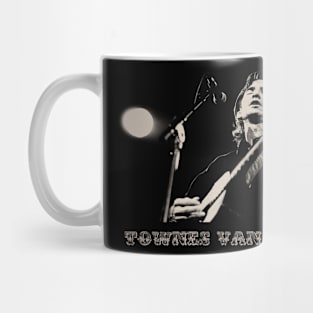 Townes Van Zandt // Retro Style Fan Design Mug